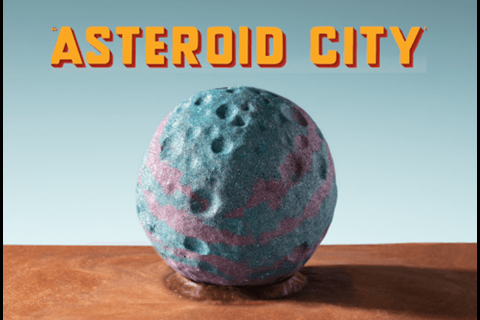 The Asteroid City bath bomb